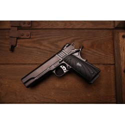 Cabot Gun S100 Government 1911 Style .45 ACP G10 Fibonacci pvd Black