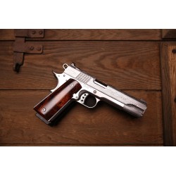 Cabot Gun Damascus Ladder Deluxe 1911 Style .45 ACP