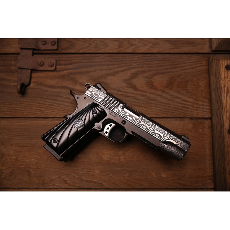 Cabot Gun Ultimate Bedside Tactical 1911 Style .45 ACP Fibonacci