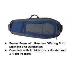 UTG ALPHA BATTLE CARRIER SLING 30" MULTI-FIREARM CASE BLU