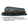 UTG ALPHA BATTLE CARRIER SLING 30" MULTI-FIREARM CASE BLU