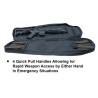 UTG ALPHA BATTLE CARRIER SLING 30" MULTI-FIREARM CASE BLU