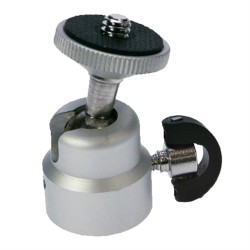 Treppiede da tavolo Dorr con testa a sfera e morsetto da tavolo
