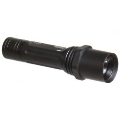 TACTICAL XENON FLASHLIGHT CON ANELLO WEAVER 95 LUMENS