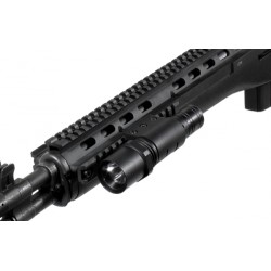 TACTICAL XENON FLASHLIGHT CON ANELLO WEAVER 95 LUMENS