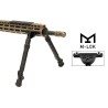 Bipod M-Lok regolabile ed inclinabile