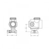 Base per Red Dot Trijicon MRO Co-Witness - Picatinny