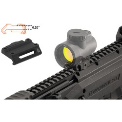 Attacco per MRO Trijicon Low Profile Picatinny