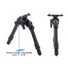 Bipod UTG PRO regolabile per M-Lok