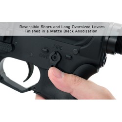 AR15 - Sicura Ambidestra Maggiorata - Vari Colori
