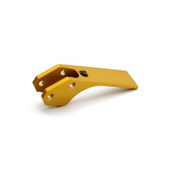 CZ - Grilletto dritto Zigrinato Oro