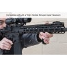 AR15 - Guardamano Arwen da 14" Free Float M-Lok