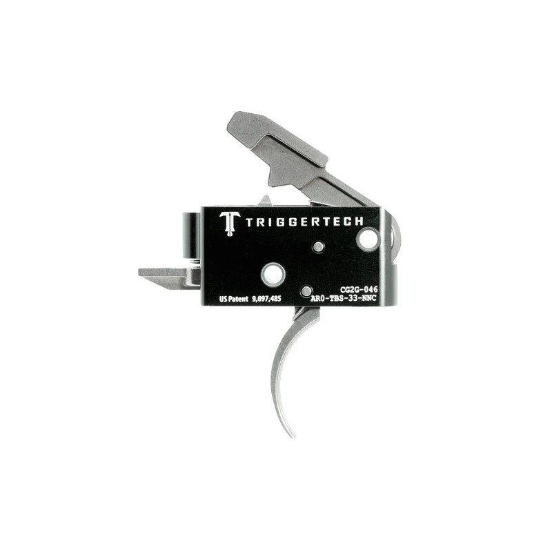 AR15 - Gruppo di scatto Competitive Curved Stainless Steel TriggerTech