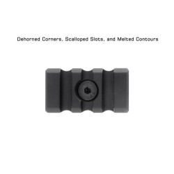Rail per Guardamano M-Lok 3 Slot – Picatinny/Weaver