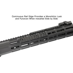 Rail per Guardamano M-Lok 3 Slot – Picatinny/Weaver