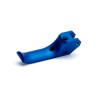 CZ - Grilletto ad uncino liscio Blu