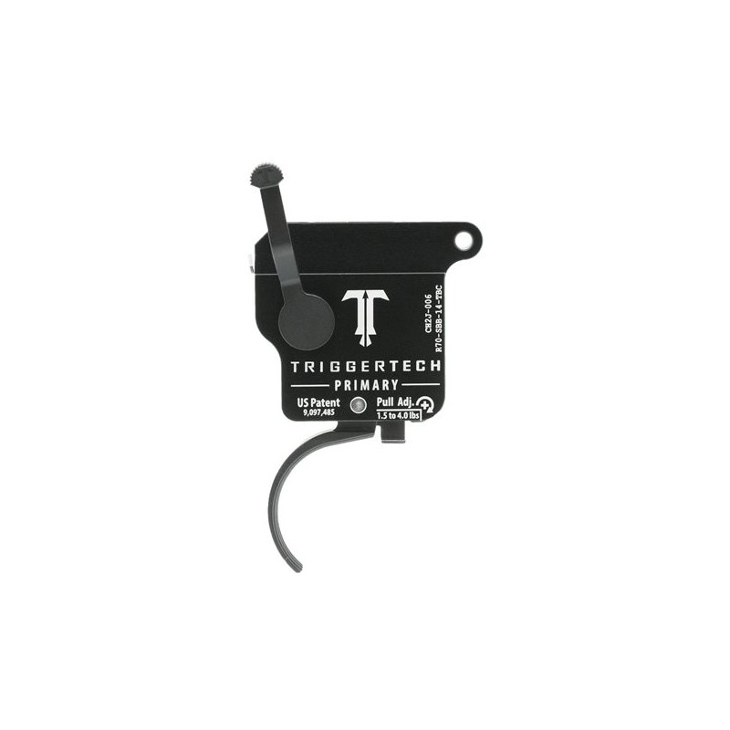 REM 700 Gruppo di scatto Primary Curved Black TriggerTech