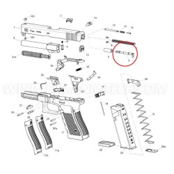 E. TECH FIRING PIN FOR GLOCK 9 mm